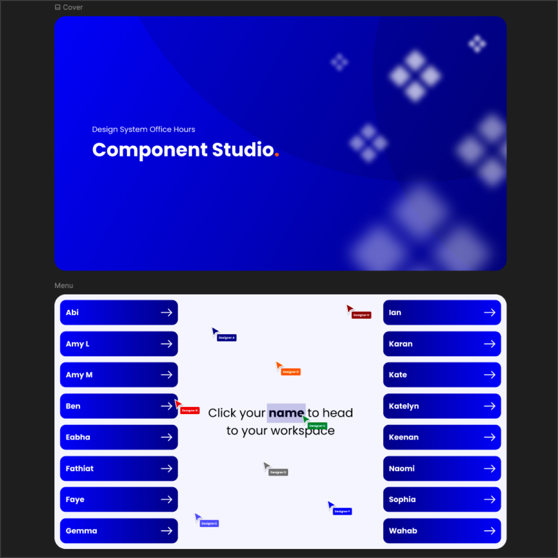 Design System workshop session